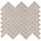 Msi Portico Pearl Herringbone 11.3 In. X 12.56 In. X 8 Mm Glossy Ceramic Mesh-Mounted Mosaic Tile, 10PK ZOR-MD-0242 - alternate 5